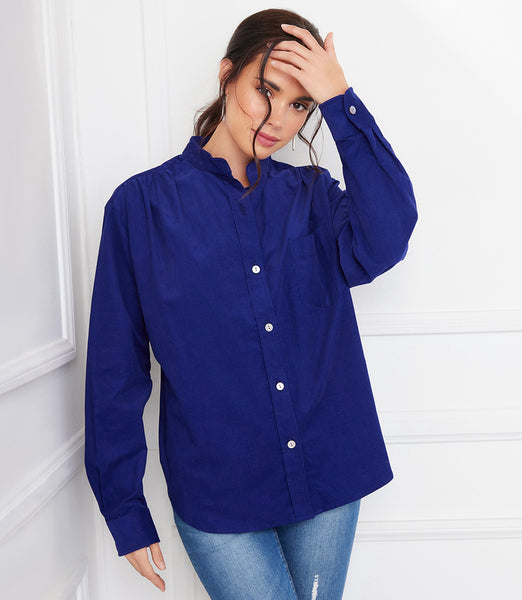 Iris Corduroy Shirt | Karen Kane