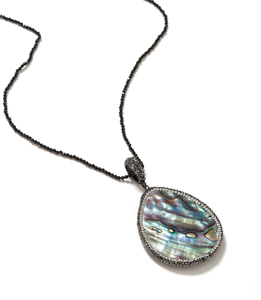 Mother Of Pearl Junk Can Opener Necklace – Bluemaya