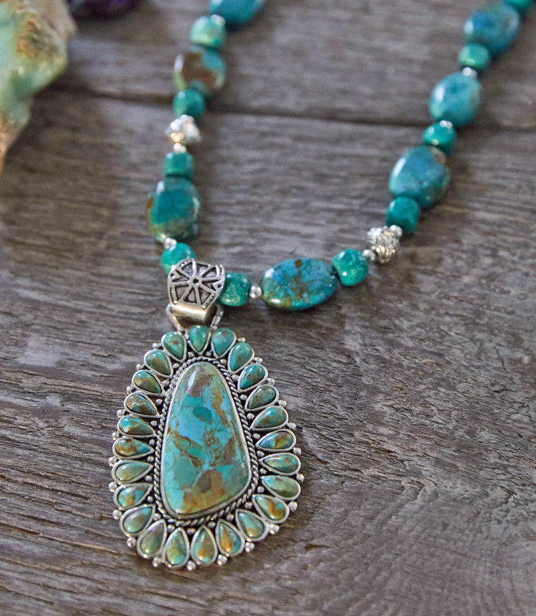 Turquoise Pendant Necklace