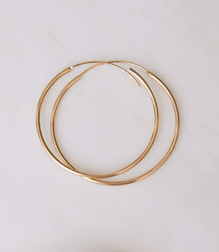 Large Hoop Earrings