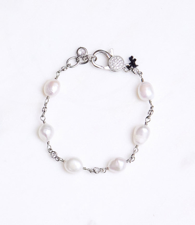 Pearl Station Bracelet