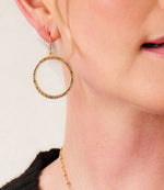 Pavé Hoop Earrings