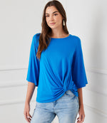 Flare Sleeve Pick-Up Top