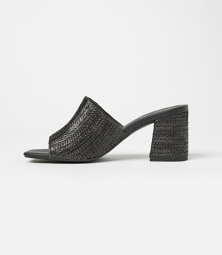 Adapt Raffia Heel Sandals