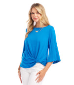 Flare Sleeve Pick-Up Top