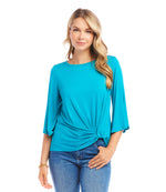 Flare Sleeve Pick-Up Top