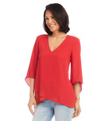 Bracelet Sleeve Asymmetric Top