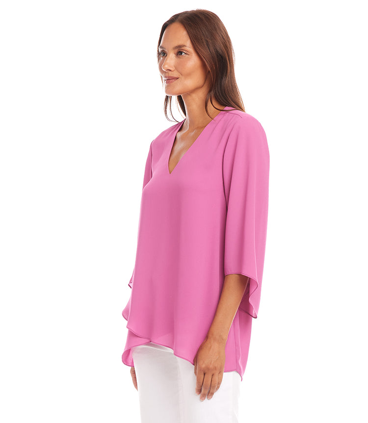 Bracelet Sleeve Asymmetric Top