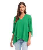 Bracelet Sleeve Asymmetric Top