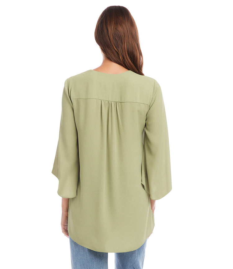 Bracelet Sleeve Asymmetric Top