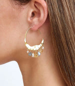 Chan Luu Citrine Dangle Earrings