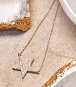 Pavé Star Necklace