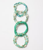 Crystal Beaded Stretch Bracelet