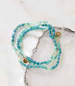 Crystal Beaded Stretch Bracelet