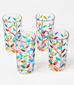 Tall Crystal Drinking Glass