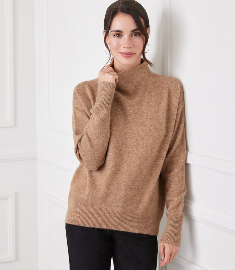 Mock Neck Sweater