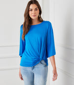 Flare Sleeve Pick-Up Top