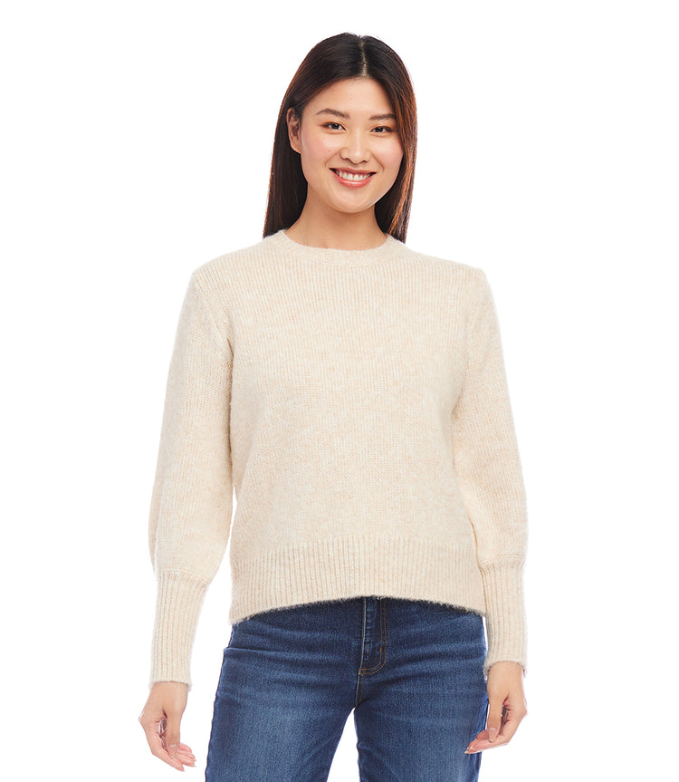 Blouson Sleeve Sweater