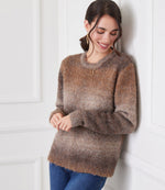 Ombre Boucle Sweater