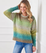 Ombre Boucle Sweater