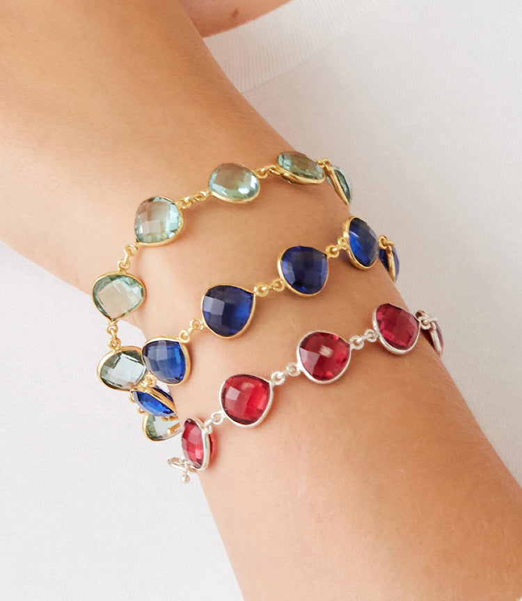 Blue Quartz Bracelet