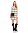 Plaid Shift Dress