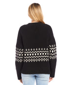 Jacquard Sweater Cardigan