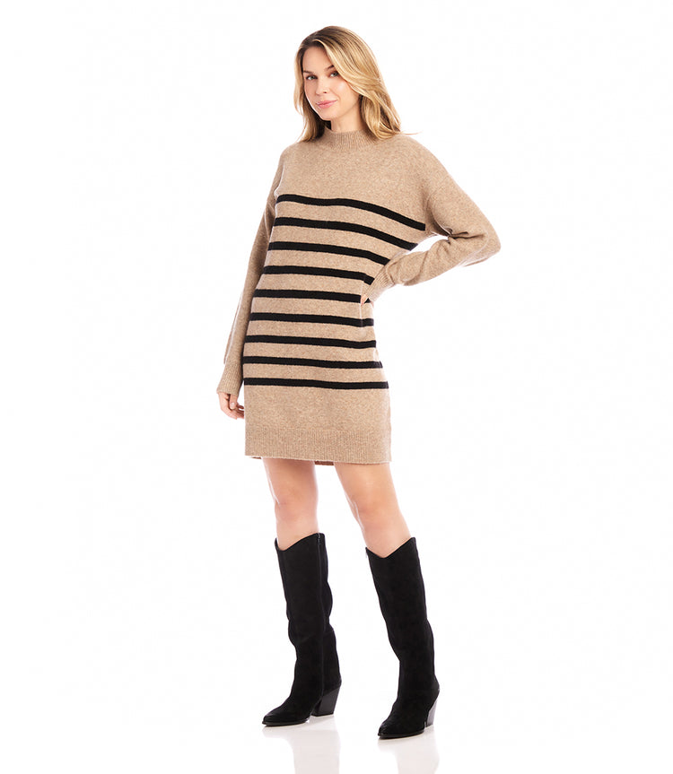 Stripe Sweater Dress