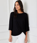 Flare Sleeve Pick-Up Top