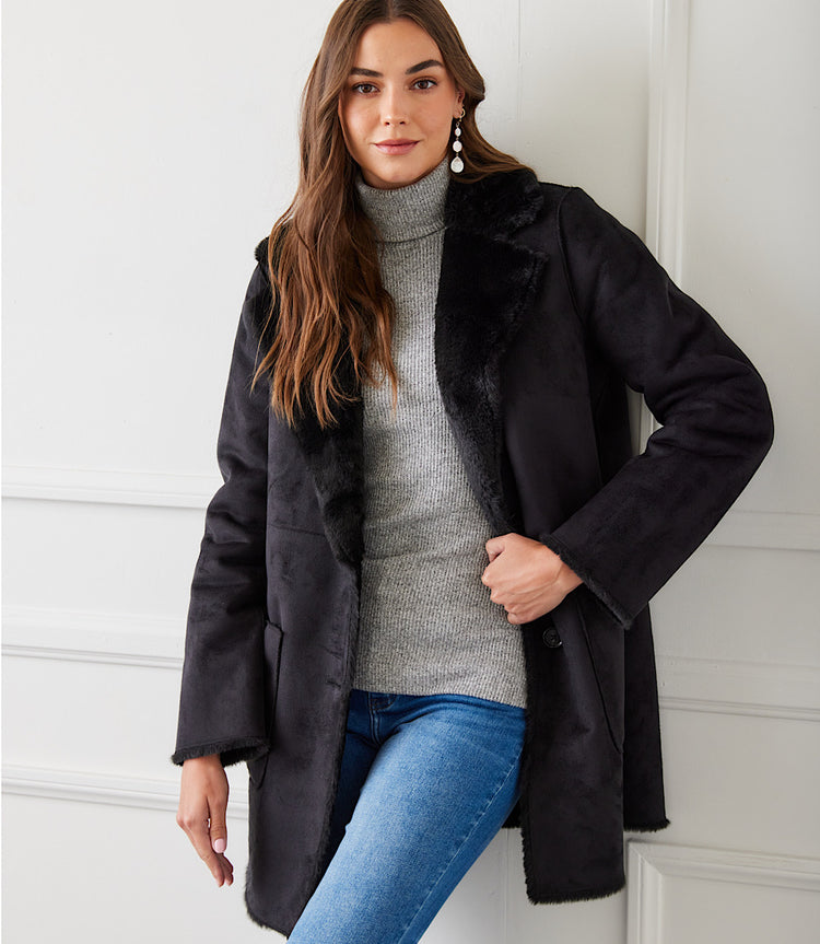 Faux Fur Coat