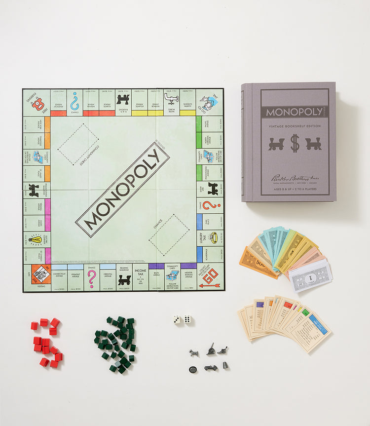 Monopoly Vintage Bookshelf Edition