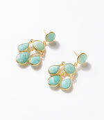 Gemstone Chandelier Earrings