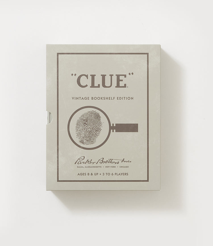 Clue Vintage Bookshelf Edition