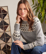 Jacquard Knit Sweater