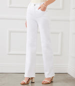 Slim Wide Leg Jeans