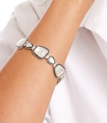 Mother Of Pearl Toggle Bracelet