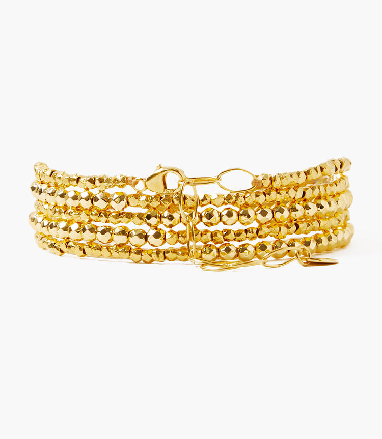 Chan Luu Stacked Gold Bracelet