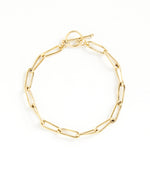 Thin Gold Chain Bracelet