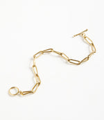 Thin Gold Chain Bracelet