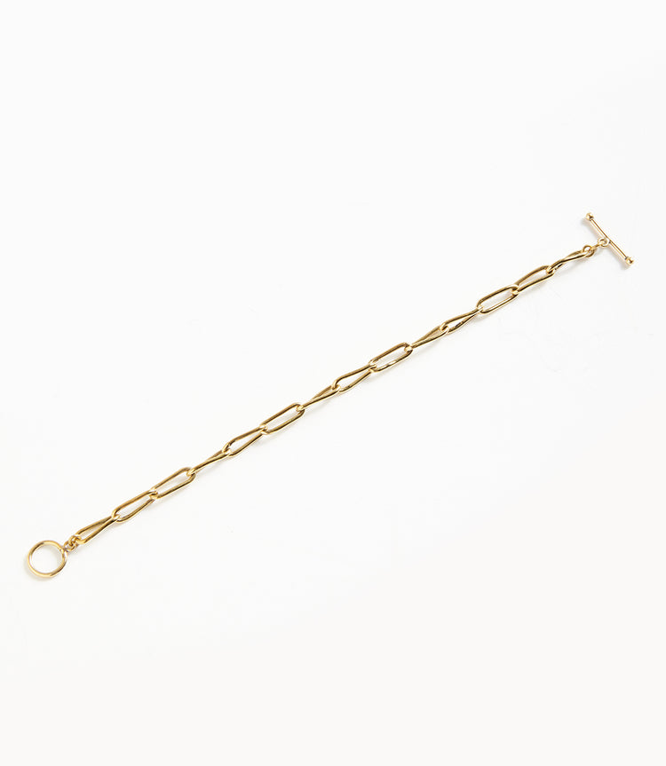 Thin Gold Chain Bracelet