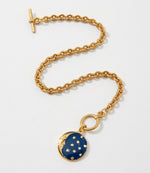 Enamel Moon Bracelet