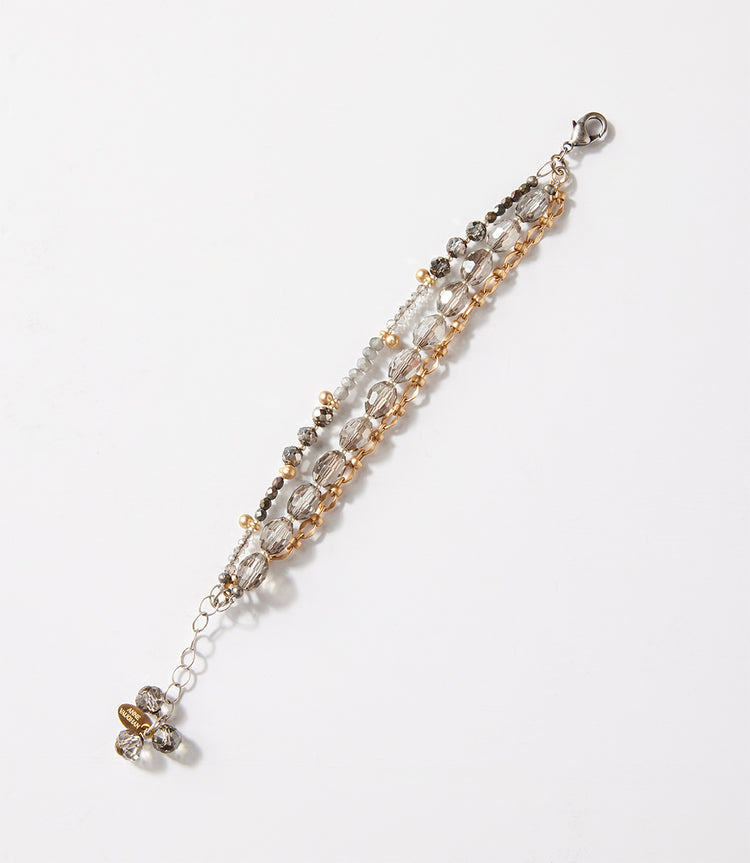 Multistrand Crystal Bracelet