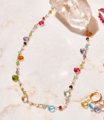 Beaded Gemstone Necklace
