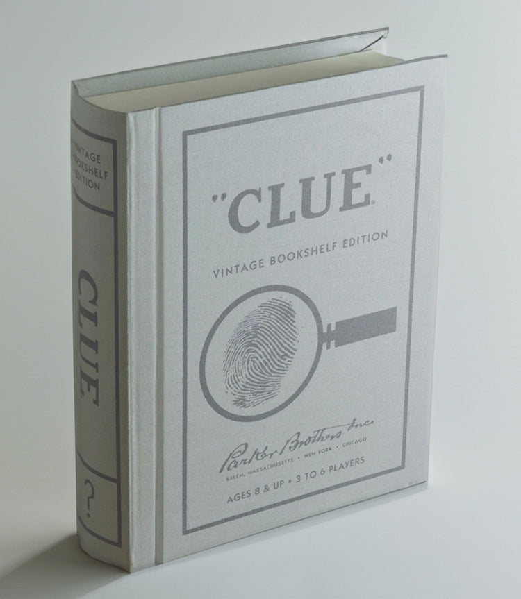 Clue Vintage Bookshelf Edition