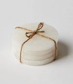 Alabaster Coasters Set of 4