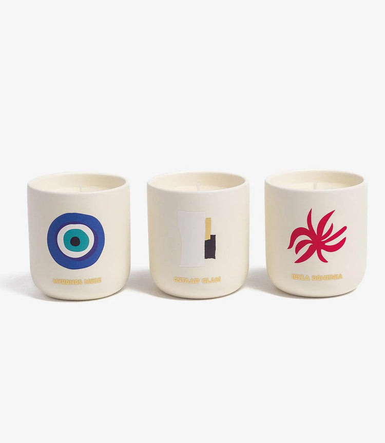 Travel From Home Mini Scented Candle Set