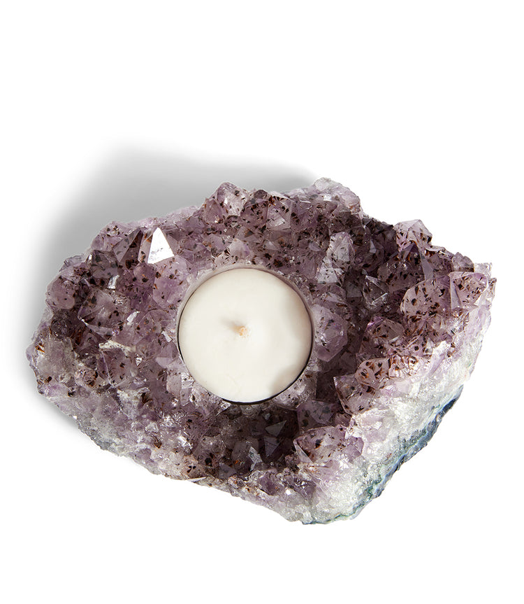 Amethyst Candleholder