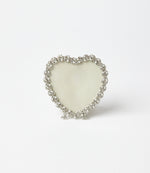 Pearl & Crystal Heart Picture Frame