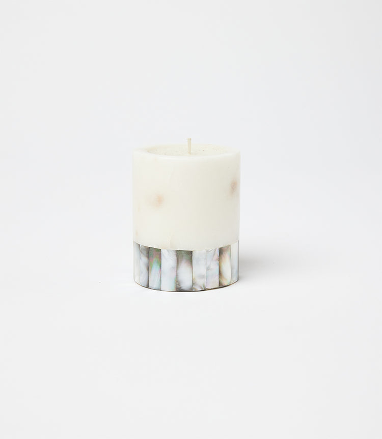 Abalone & Marble Eucalyptus Candle