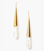 Chan Luu Pearl And Gold Earrings